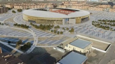 Обзорная экскурсия: Обнадеживающие темпы строительства стадиона в Кызылорде (видео)