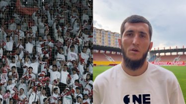 Идрис Умаев извинился за инцидент после матча с «Кайратом»
