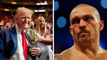 Александр Усик бросил вызов Дональду Трампу