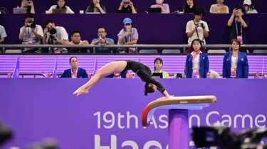 Казахстанская гимнастка вышла в два финала чемпионата Азии