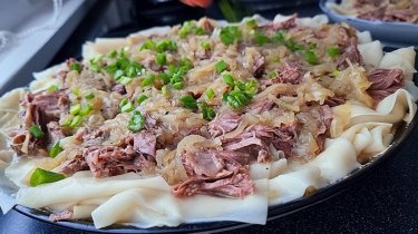 Необычный бешбармак приготовили дети из Беларуси