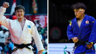 Японский чемпион мира трогательно обратился к казахстанцу на ЧМ по дзюдо