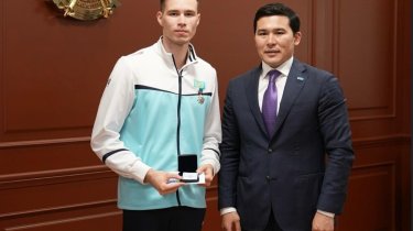 Нариман Курбанов получил благодарность от Министра спорта