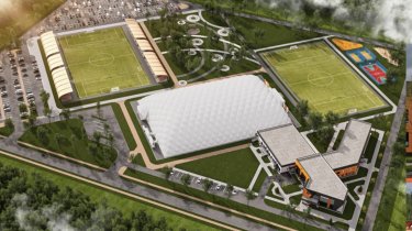 Freedom Holding официально представил проект футбольной академии в Караганде (Фото)