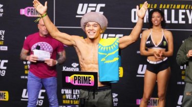 Асу Алмабаев заработал 3 миллиона тенге до выхода в октагон UFC