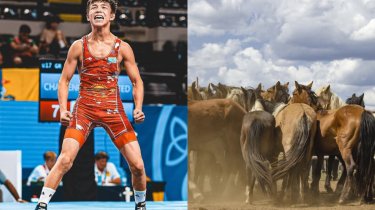 Табун лошадей подарили юному чемпиону за золотую медаль в Актобе