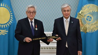Президент Казахстана стал обладателем черного пояса по таэквондо