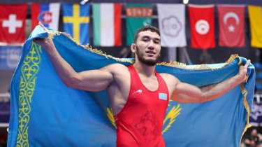 Лучший борец Казахстана идет за уникальным достижением
