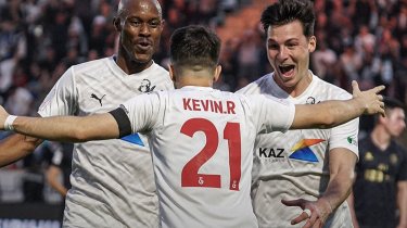 "Елимай" обошел "Актобе", уверенно переиграв "Кызылжар"