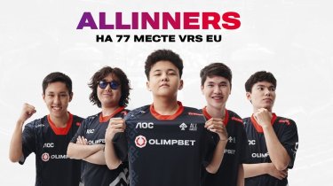 ALLINNERS вошли в топ-77 Европы после финала Frag S15