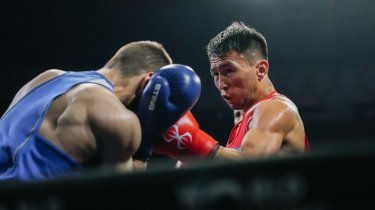 Махмуд Сабырхан стал двукратным чемпионом мира по боксу