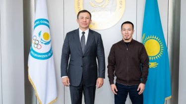 Головкин отметил историческую победу казахстанского борца
