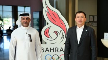 Головкин встретился с главой Федерации бокса Бахрейна