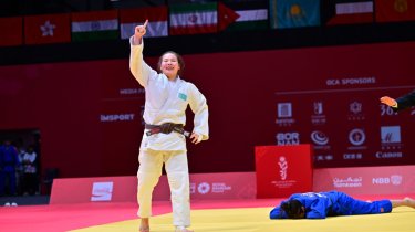 Азиада-2025: Казахстанская дзюдоистка выиграла золото турнира