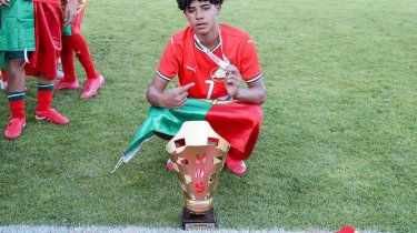 Сын Криштиану Роналду забил первый гол за сборную Португалии