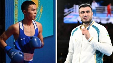 Сборная Казахстана по боксу побывала в гостях олимпийского чемпиона Джалолова