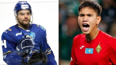 Футболисты "Кайрата" пришли поддержать "Барыс"