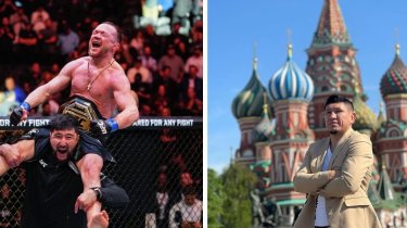 Куат Хамитов поздравил Петра Яна с возвращением титула UFC