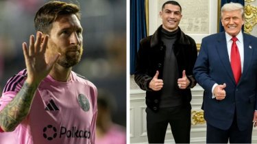 Роналду уже встречался с Трампом: Месси вынужден ехать в Белый дом