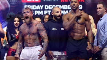 Главные спортивные события 20 декабря: супербой Джейк Пол — Энтони Джошуа