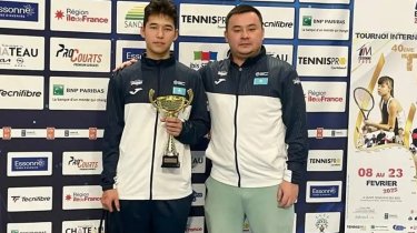 Теннисист Ахмади Маханов признан лучшим зарубежным игроком Европы