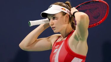 Елена Рыбакина победила Олимпийскую чемпионку  (Видео)