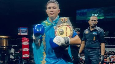 Удар в печень и титул: 17-летний казахстанец нокаутировал россиянина