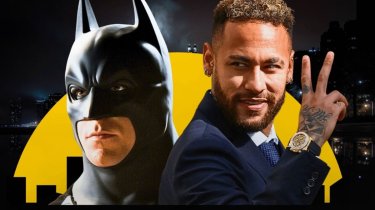 Неймар отказался играть в футбол и стал Бэтменом