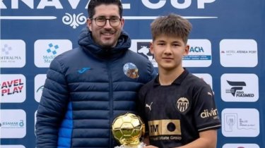 13-летний казахстанский нападающий покоряет Испанию