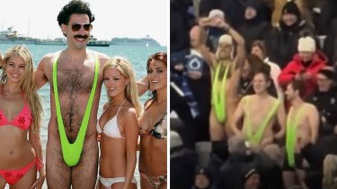 Борат на «Астана-арена»: В Бельгии встали на защиту осужденных фанатов