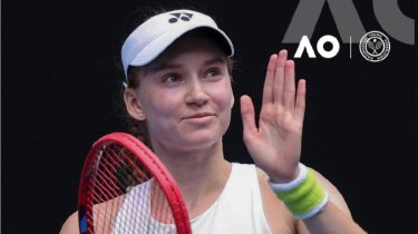 Елена Рыбакина вышла в полуфинал Australian Open 2026