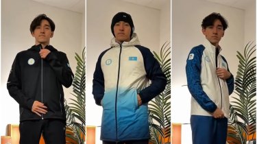Олимпиец из Казахстана показал экипировку сборной к Милану-2026