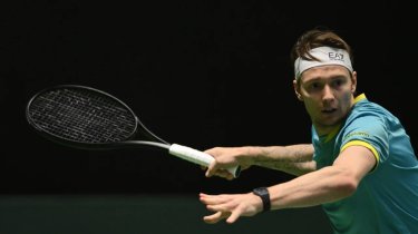 Александр Бублик принес первую победу Казахстану в матче Кубка Дэвиса