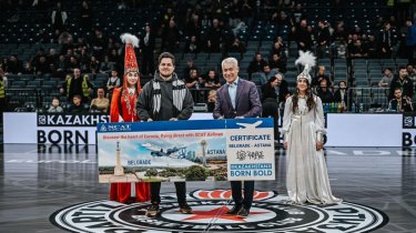 Сербский болельщик выиграл тур в Казахстан на глазах у 18 тысяч зрителей