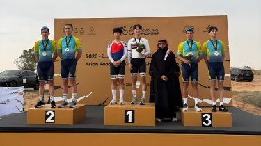 Казахстан завоевал шесть медалей на чемпионате Азии по паравелоспорту