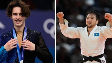 Елдос Сметов поздравил Михаила Шайдорова с триумфом на Олимпиаде