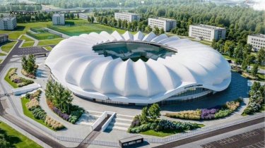 В Актау презентовали новый стадион по стандартам УЕФА