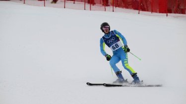 Горнолыжник Рослав Хохлов выбыл на первом круге слалома Олимпиады