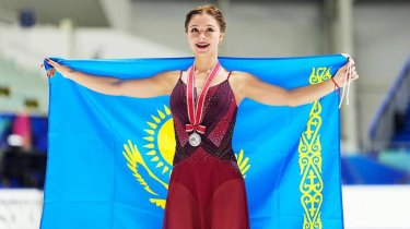 Казахстанская фигуристка Софья Самоделкина установила рекорд на Олимпиаде