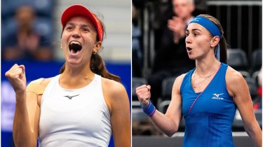 Данилина и Крунич стартовали с победы на турнире WTA Dubai 1000