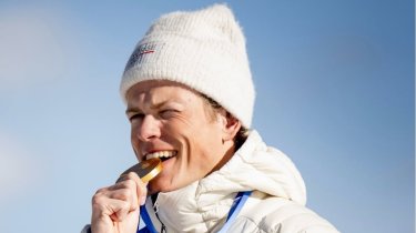 Норвежец Йоханнес Клебо выиграл десятое золото зимних Олимпиад