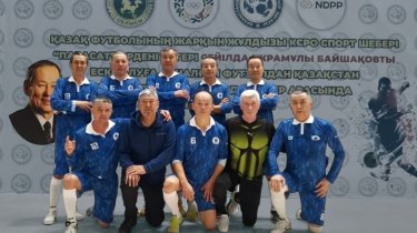 Нефтяники стали чемпионами Казахстана по футзалу среди ветеранов