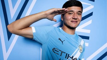 Абдукодир Хусанов рассказал о своих планах в «Манчестер Сити»