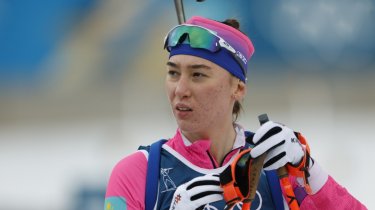 Казахстанские биатлонистки завершили индивидуальную гонку на Кубке мира