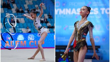 Гимнастка из Астаны стала лучшей в многоборье на Alem Cup
