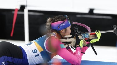 Казахстанские биатлонистки заняли 19-е место на этапе Кубка мира