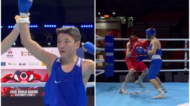 Боксер из Казахстана досрочно победил на турнире World Boxing Futures Cup