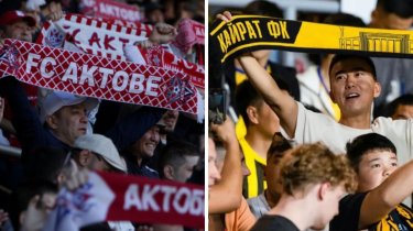 Фанатов «Актобе» могут выгнать со стадиона «Кайрата» за неправильные билеты