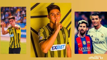 Дастан Сатпаев забил юбилейный гол и обошел Месси и Роналду