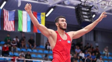Ризабек Айтмухан стал чемпионом Казахстана по борьбе